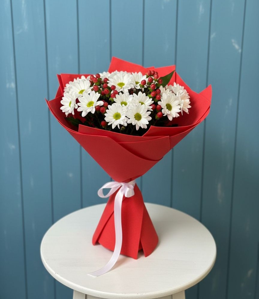 Букет цветов из: Хризантемы в Проводник