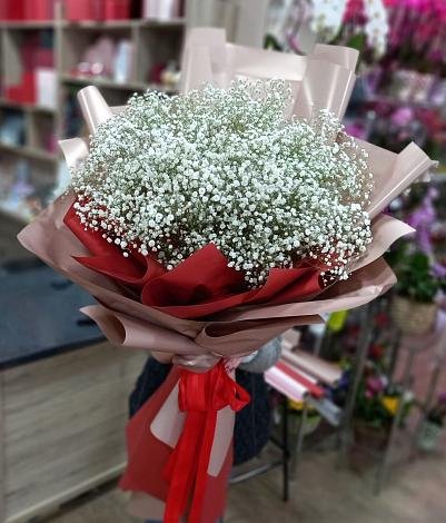 Букет цветов из: Гипсофила в Проводник