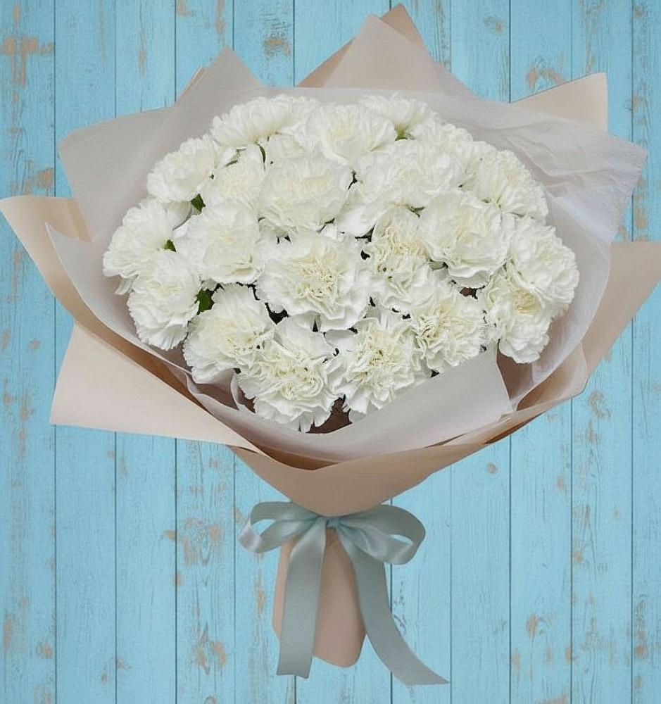 Букет цветов из: Гвоздики в Проводник