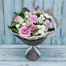 Букет цветов из:  Герберы, Альстромерии и Хризантемы #REPLACE_PRED# Проводник