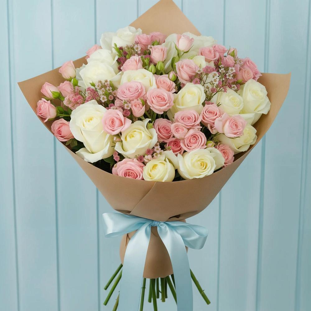 Букет цветов из: Розы в Проводник