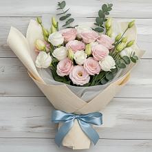 Букет цветов из:  Лизиантусы в Проводник