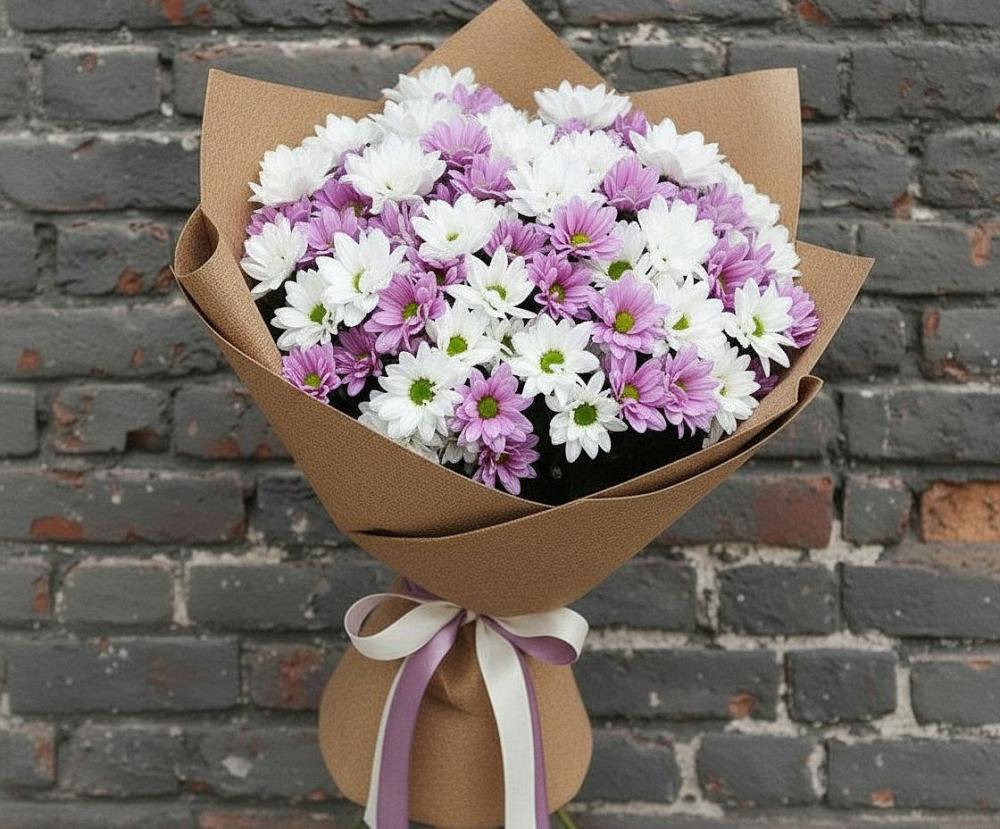 Букет цветов из: Хризантемы в Проводник