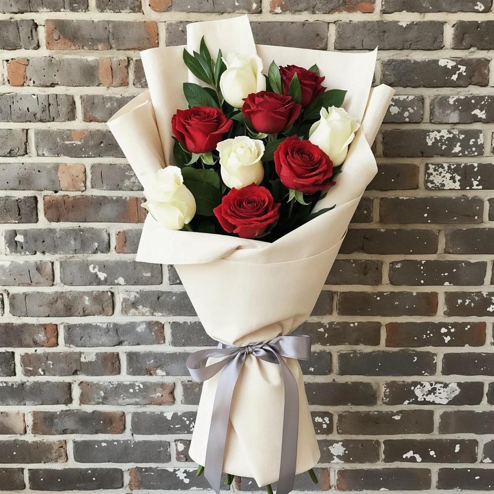 Букет цветов из: Розы в Проводник