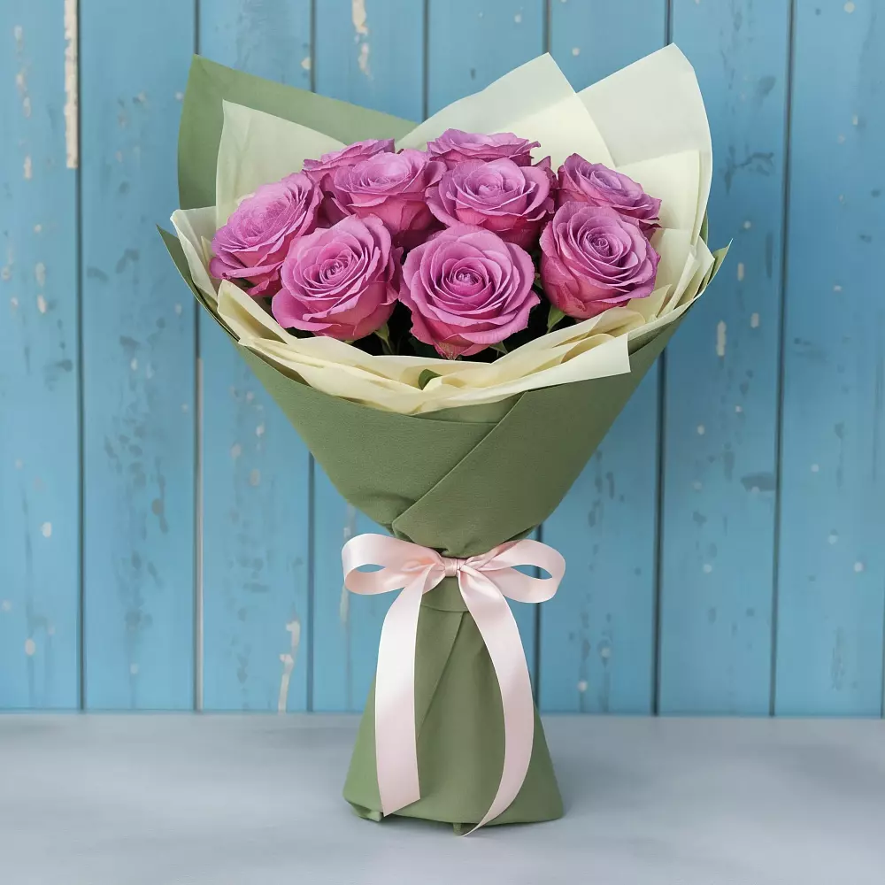 Букет Розы Фёрст Леди в Проводник