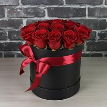 Цветочная композиция из Розы в шляпной коробке #REPLACE_PRED# Проводник